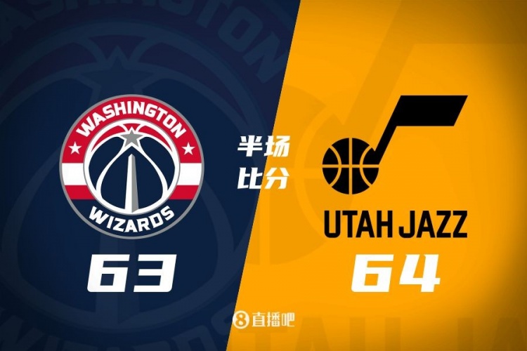  狀元之爭(zhēng)！半場(chǎng)戰(zhàn)報(bào)：奇才63-64落后爵士 薩爾20分&塞克斯頓16分