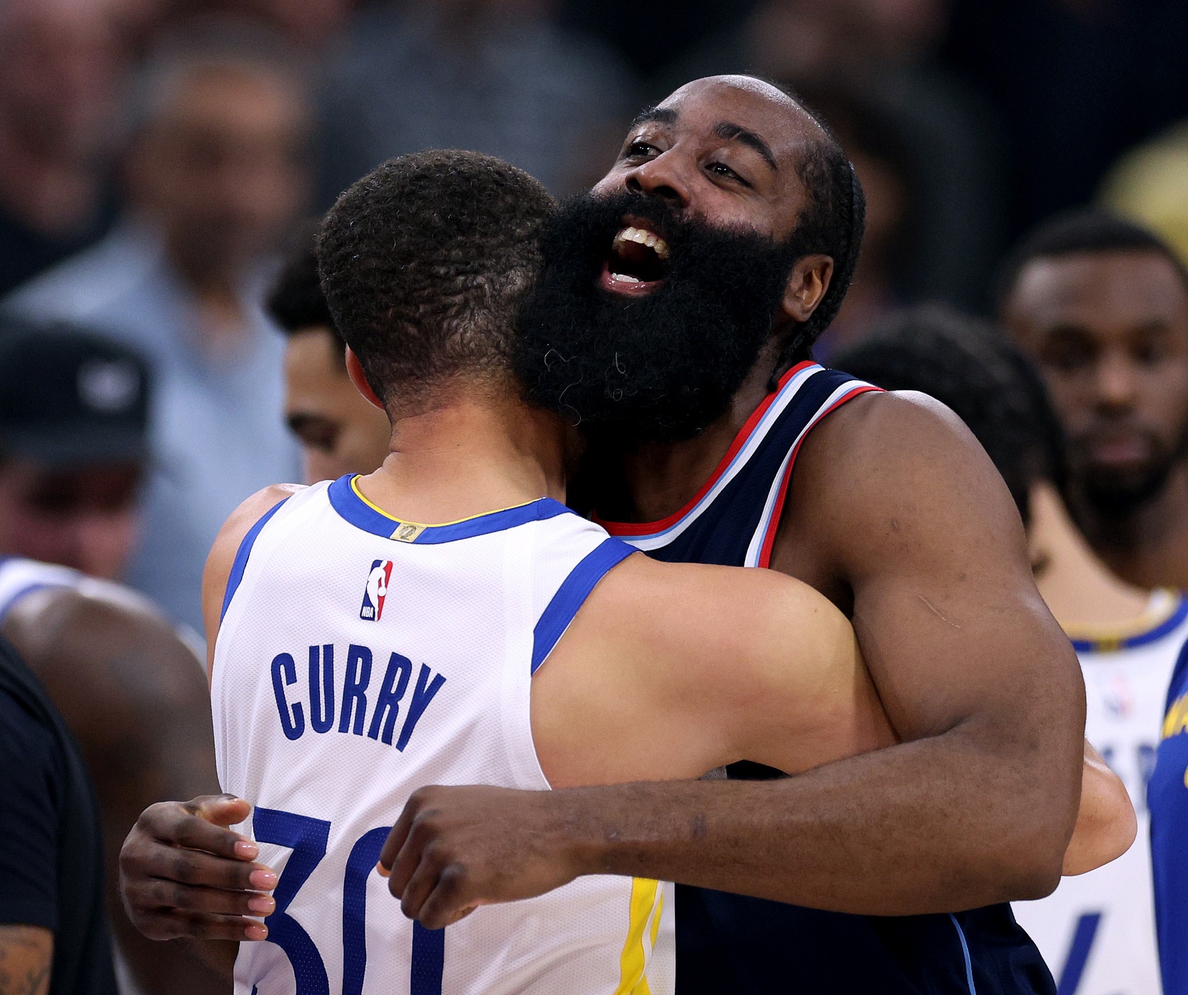  諸神黃昏！庫里哈登先后50+ NBA歷史首次兩名35歲以上球員轟50+！
