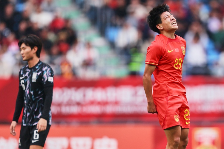  U22鹽城邀請賽韓國隊表現(xiàn)不佳，前兩輪1平1負未嘗勝績